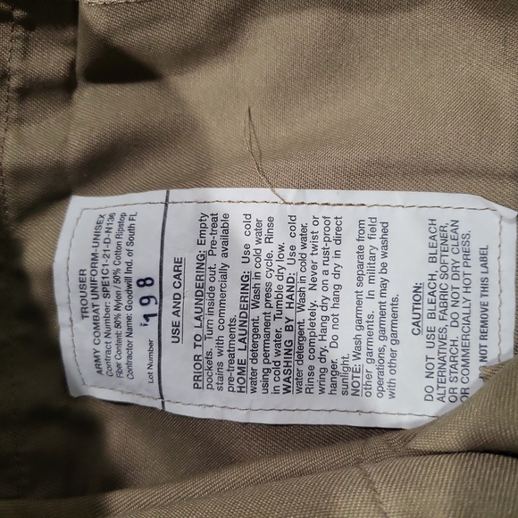 Operational Camouflage Pattern (OCP) Uniform Trousers - Picture 3 of 5
